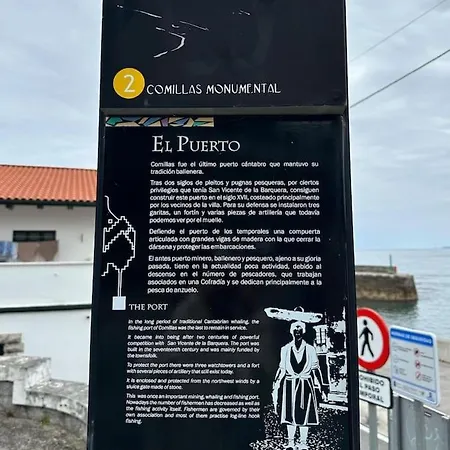 Apartament Atico Comillas Familiar X4, Terraza, Playa, Wifi Ruilobuca